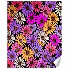 Floral Pattern Canvas 16  X 20  