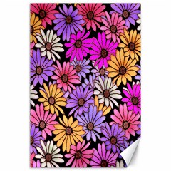 Floral Pattern Canvas 24  X 36 