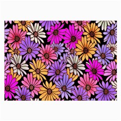 Floral Pattern Large Glasses Cloth