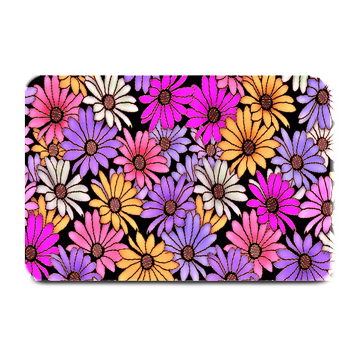 Floral Pattern Plate Mats