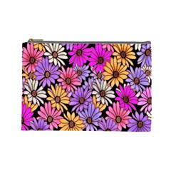 Floral Pattern Cosmetic Bag (large) 