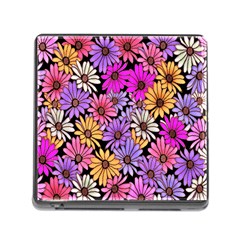 Floral Pattern Memory Card Reader (square)