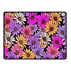 Floral Pattern Fleece Blanket (small)