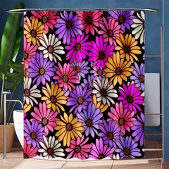 Floral Pattern Shower Curtain 60  X 72  (medium) 