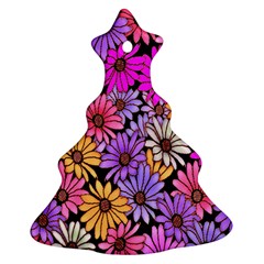 Floral Pattern Ornament (christmas Tree) 