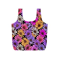 Floral Pattern Full Print Recycle Bags (s) 