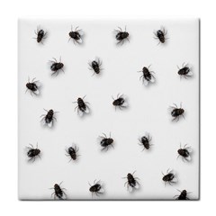 Flies Tile Coasters