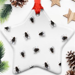 Flies Star Ornament (two Sides)