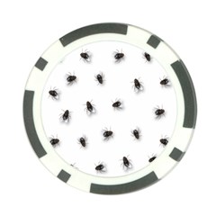 Flies Poker Chip Card Guard