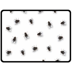 Flies Fleece Blanket (large) 