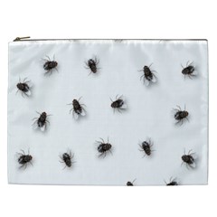 Flies Cosmetic Bag (xxl)  by Valentinaart