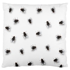 Flies Standard Flano Cushion Case (one Side)