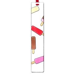 Ice Cream Pattern Large Book Marks by Valentinaart