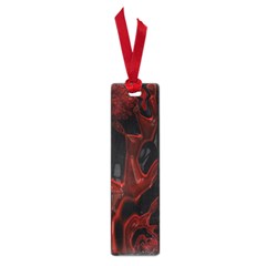 Fractal Red Black Glossy Pattern Decorative Small Book Marks