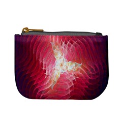 Fractal Red Sample Abstract Pattern Background Mini Coin Purses by Amaryn4rt