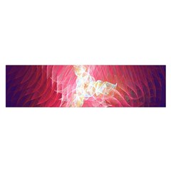 Fractal Red Sample Abstract Pattern Background Satin Scarf (oblong)