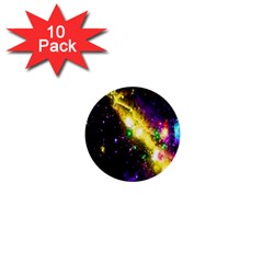 Galaxy Deep Space Space Universe Stars Nebula 1  Mini Buttons (10 Pack)  by Amaryn4rt