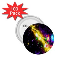 Galaxy Deep Space Space Universe Stars Nebula 1 75  Buttons (100 Pack)  by Amaryn4rt