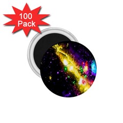 Galaxy Deep Space Space Universe Stars Nebula 1 75  Magnets (100 Pack)  by Amaryn4rt