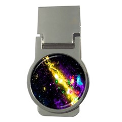 Galaxy Deep Space Space Universe Stars Nebula Money Clips (round) 