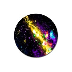 Galaxy Deep Space Space Universe Stars Nebula Magnet 3  (round)