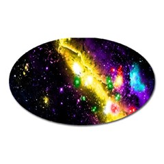 Galaxy Deep Space Space Universe Stars Nebula Oval Magnet