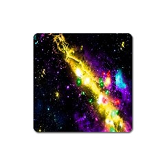 Galaxy Deep Space Space Universe Stars Nebula Square Magnet by Amaryn4rt