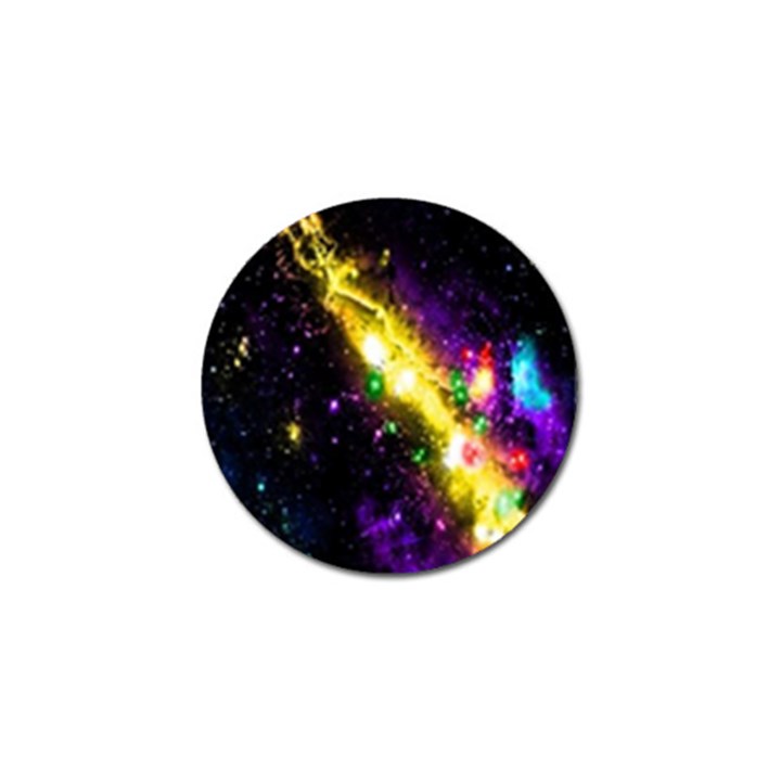 Galaxy Deep Space Space Universe Stars Nebula Golf Ball Marker