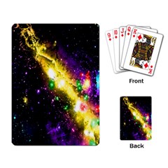 Galaxy Deep Space Space Universe Stars Nebula Playing Card by Amaryn4rt