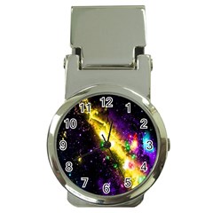 Galaxy Deep Space Space Universe Stars Nebula Money Clip Watches by Amaryn4rt