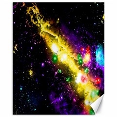 Galaxy Deep Space Space Universe Stars Nebula Canvas 11  X 14   by Amaryn4rt