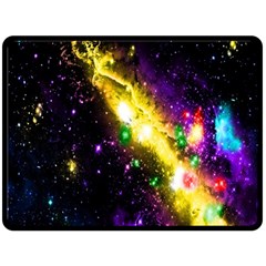 Galaxy Deep Space Space Universe Stars Nebula Fleece Blanket (large) 