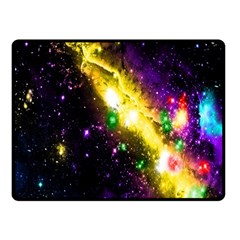 Galaxy Deep Space Space Universe Stars Nebula Fleece Blanket (small)