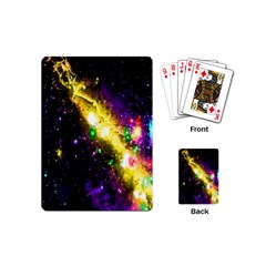 Galaxy Deep Space Space Universe Stars Nebula Playing Cards (mini)  by Amaryn4rt