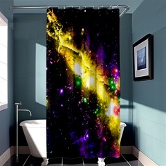 Galaxy Deep Space Space Universe Stars Nebula Shower Curtain 36  X 72  (stall) 