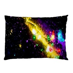 Galaxy Deep Space Space Universe Stars Nebula Pillow Case (two Sides) by Amaryn4rt