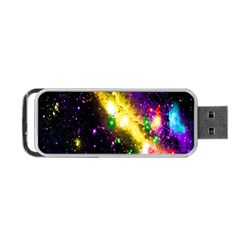 Galaxy Deep Space Space Universe Stars Nebula Portable Usb Flash (two Sides)