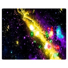 Galaxy Deep Space Space Universe Stars Nebula Double Sided Flano Blanket (medium) 