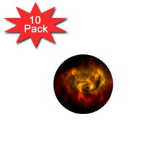 Galaxy Nebula Space Cosmos Universe Fantasy 1  Mini Magnet (10 Pack) 