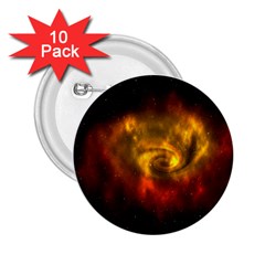 Galaxy Nebula Space Cosmos Universe Fantasy 2 25  Buttons (10 Pack)  by Amaryn4rt