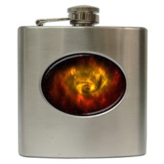 Galaxy Nebula Space Cosmos Universe Fantasy Hip Flask (6 Oz)