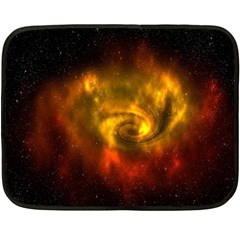 Galaxy Nebula Space Cosmos Universe Fantasy Fleece Blanket (mini)