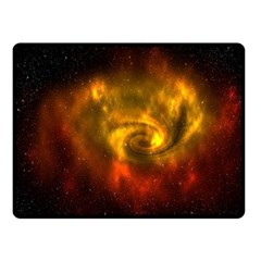 Galaxy Nebula Space Cosmos Universe Fantasy Fleece Blanket (small)