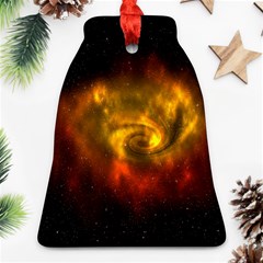 Galaxy Nebula Space Cosmos Universe Fantasy Ornament (bell) by Amaryn4rt