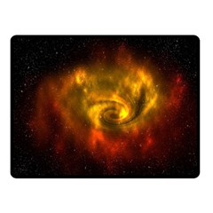 Galaxy Nebula Space Cosmos Universe Fantasy Double Sided Fleece Blanket (small) 