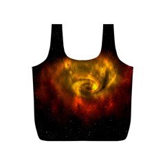 Galaxy Nebula Space Cosmos Universe Fantasy Full Print Recycle Bags (s)  by Amaryn4rt