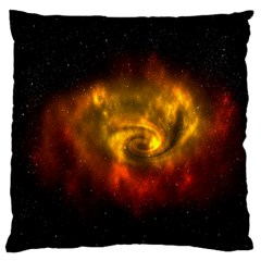 Galaxy Nebula Space Cosmos Universe Fantasy Standard Flano Cushion Case (one Side)