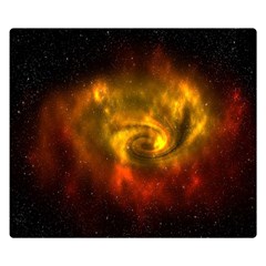 Galaxy Nebula Space Cosmos Universe Fantasy Double Sided Flano Blanket (small)  by Amaryn4rt