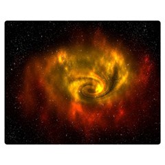 Galaxy Nebula Space Cosmos Universe Fantasy Double Sided Flano Blanket (medium) 