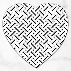 Geometric Pattern Jigsaw Puzzle (heart)